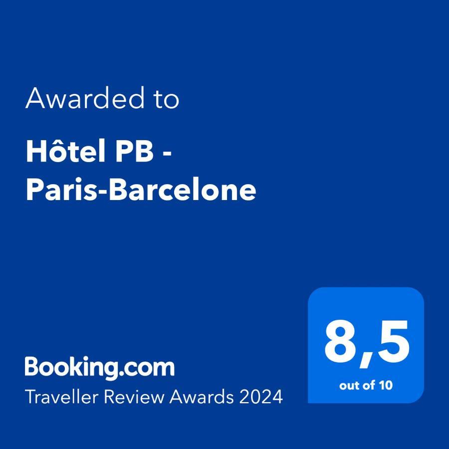 Hotel Pb - Paris-Barcelone Perpiñán Exterior foto